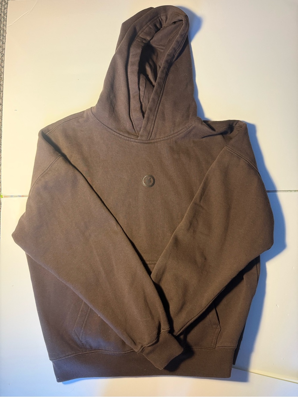 Zoo York Chocolate Brown Hoodie Sweatshirt Pullover Men's Medium